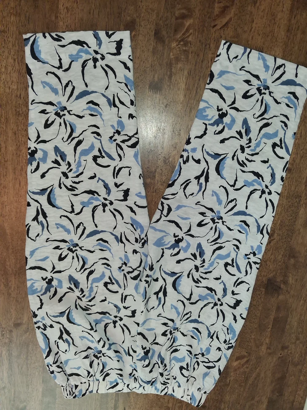 Habitat Clothes To Live In Capri Abstract Gauze Pants M - Picture 7 of 7